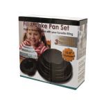 Fill &amp; Bake Non-Stick 3-Tier Bake Pan Set