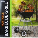 Dome Charcoal Barbecue Grill with Wheels