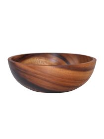 Acacia wooden bowl (Option: Brown-14X7cm)